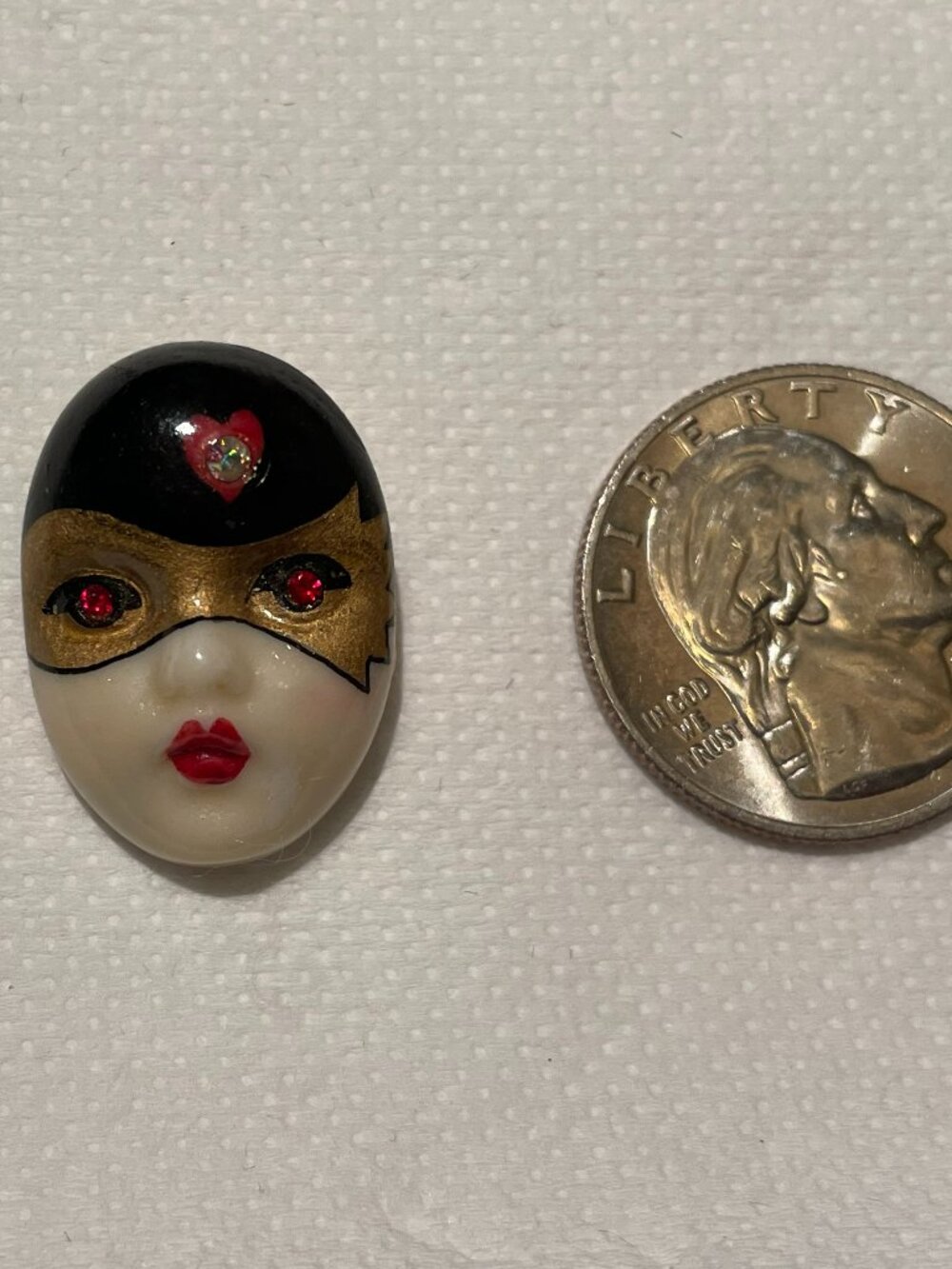 Adagio Face Pin